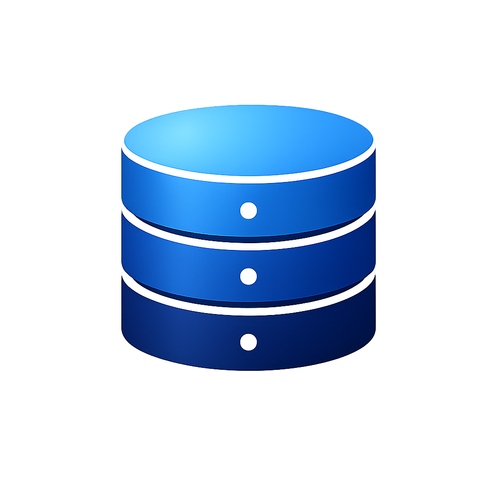 Database  stacked layers icon